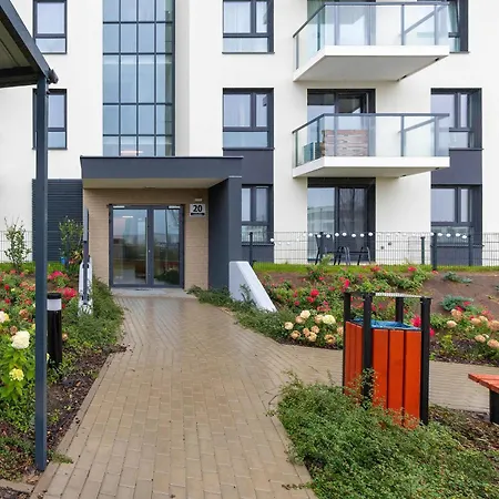 Apartamento Stylish In A Modern Development Parking & Balcony By Renters *